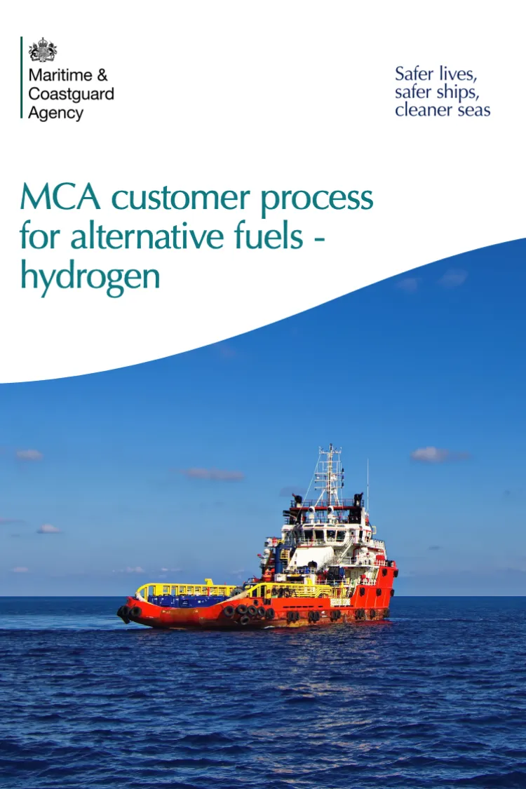 document front cover for the mca customer process for alternative fuels - hydrogen