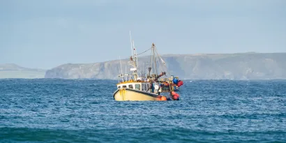 Fishing Vessel at sea